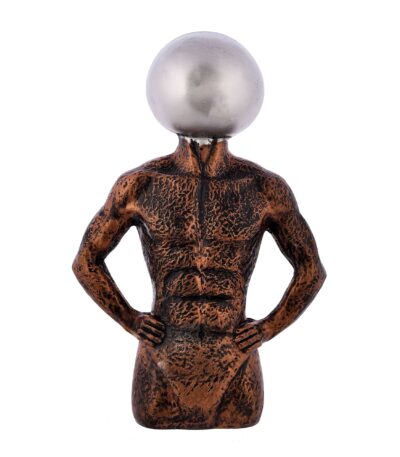"Antique Art Piece Man Human Statue | Modern Abstract Sculpture for Home & Office Decor"
