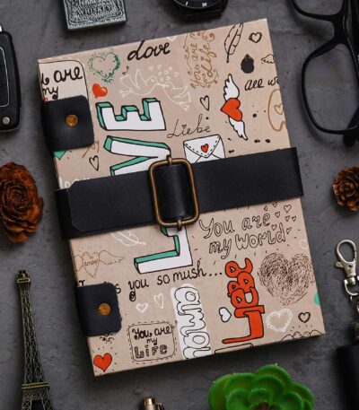 "CharmCraft Diary with String Closure - Perfect for Writing, Planning, and Creativity"